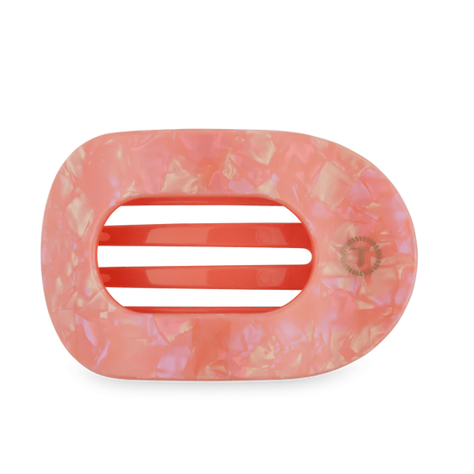 Teleties Round Hair Clip Large Dreamsicle Teleties