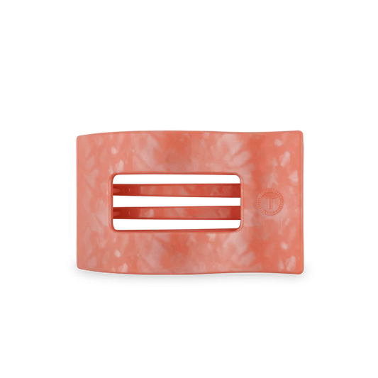 Teleties Rectangle Hair Clip Medium Dreamsicle Teleties