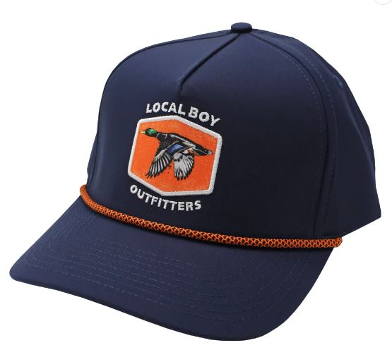 Local Boy Duck A La Orange Rope Hat Local Boy Outfitters