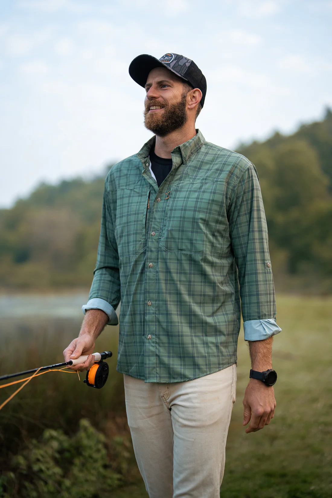 Local Boy Boardwalk Backcountry LS Fishing Shirt Local Boy Outfitters