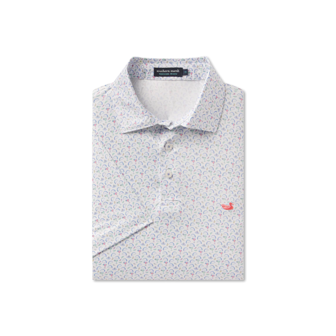 Southern Marsh Flyline Performance Polo - Olé Tuesday