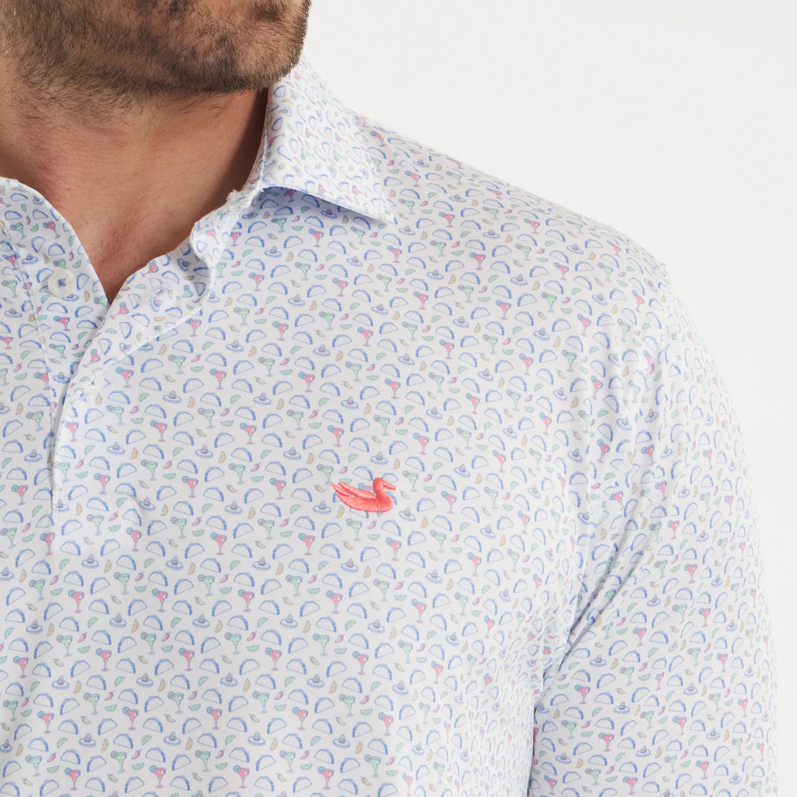 Southern Marsh Flyline Performance Polo - Olé Tuesday