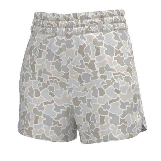 Local Girl High Waisted Volley Shorts Forest Camo Saltwater Local Girl Outfitters