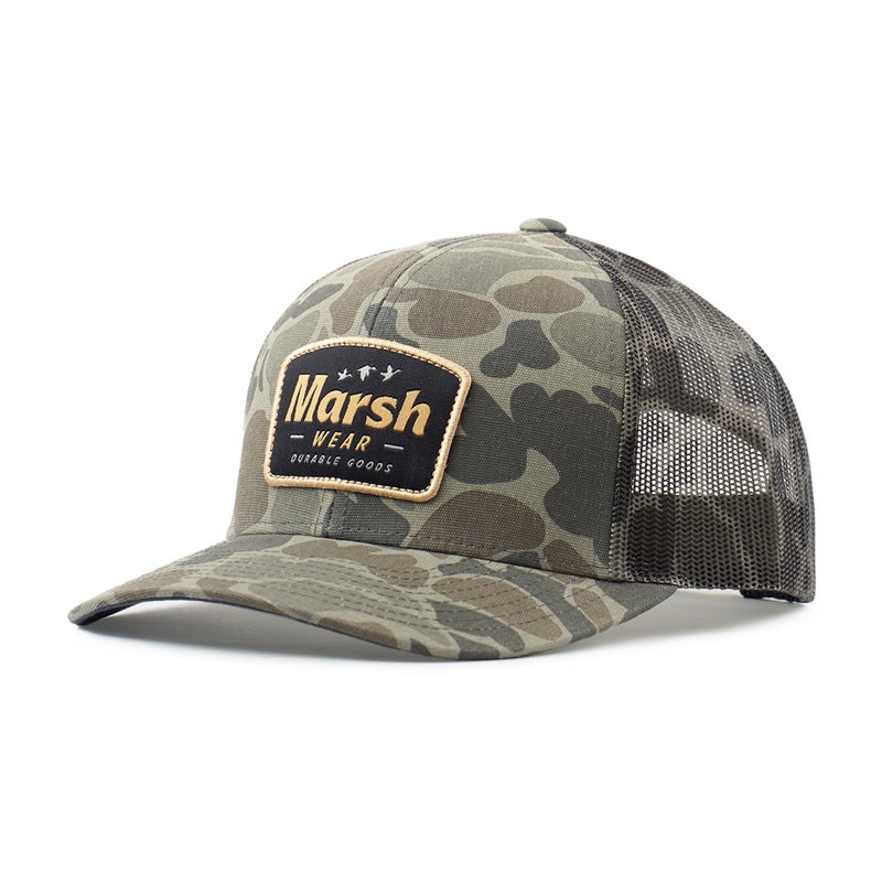 Marsh Wear Formation Trucker Hat Orange Marsh Wear