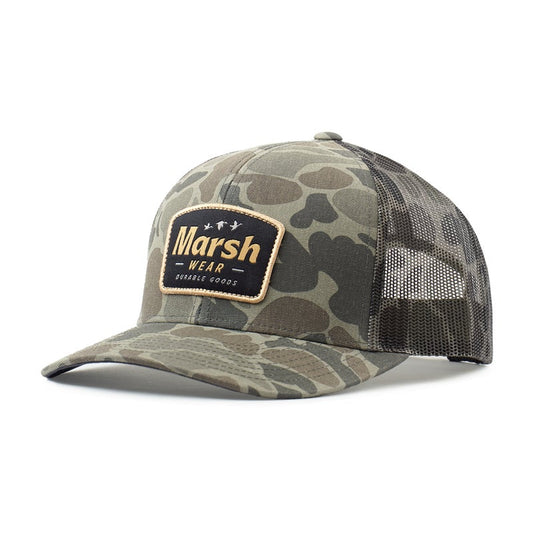 Marsh Wear Formation Trucker Hat Orange Marsh Wear