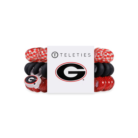 Teleties Go Dawgs! Large Hair Ties Teleties