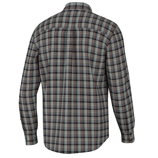 Local Boy Grange Dress Shirt Charcoal Navy Wine