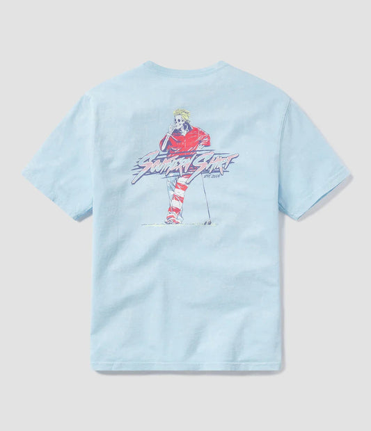 Southern Shirt Co Grip and Rip Tee Short Sleeve Sky Blue Southern Shirt Co