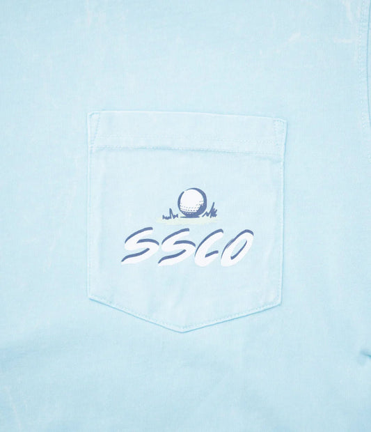 Southern Shirt Co Grip and Rip Tee Short Sleeve Sky Blue Southern Shirt Co