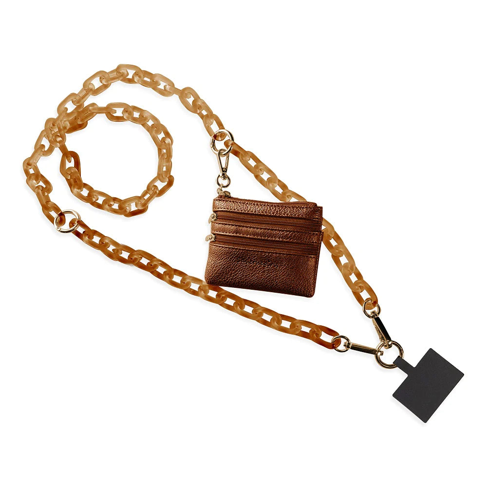 Save The Girls Clip & Go Ice chain with Pouch - Tea chain with Tea pouch Save The Girls