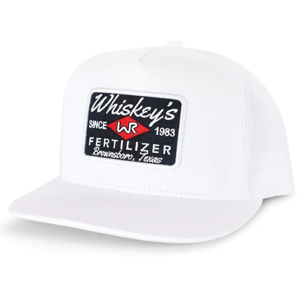 Whiskey Bent Icy White Fertilizer Hat Whiskey Bent