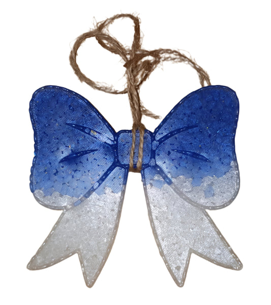 Funkie Freshies Blue Gradient Bow Air Freshener