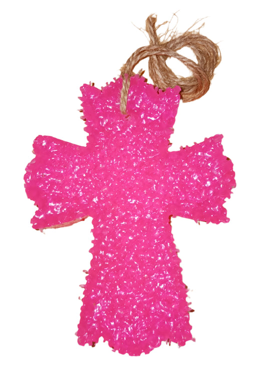 Funkie Freshies Pink Fancy Cross Air Freshener