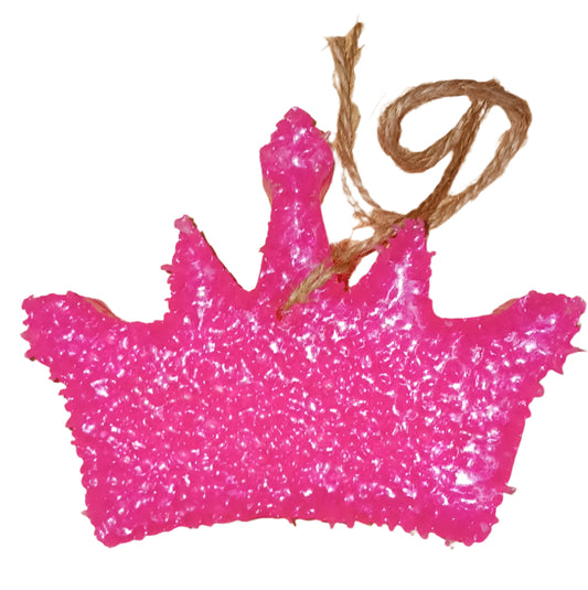Funkie Freshies Pink Crown Air Freshener