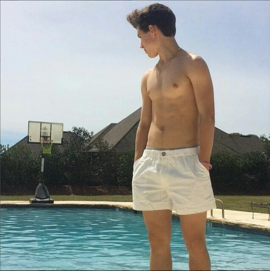 Meripex 5.5" Ivory Cotton Shorts