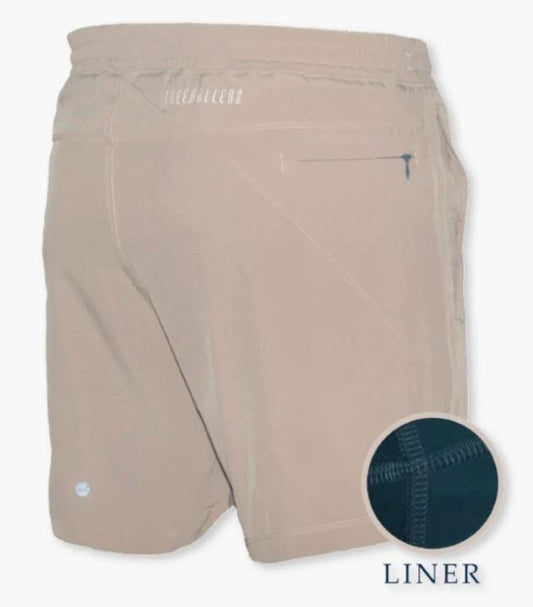 Meripex 6" Khaki Freeballer Sports Shorts Meripex Apparel