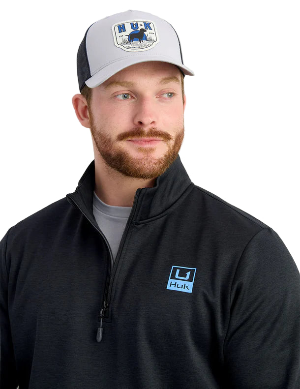 Huk Lab Patch Trucker Hat Huk