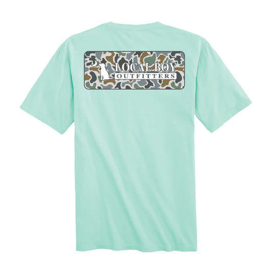 Local Boy Outfitters Youth Localflage Bluff Plate T-Shirt Island Reef
