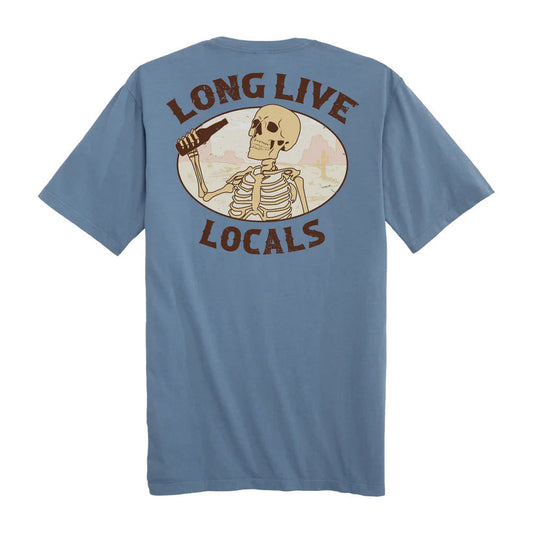 Local Boy Outfitters S/S Long Live Locals T-Shirt Slate Local Boy Outfitters