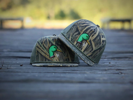 American Fetcher Mallard Head Shadow Grass Hat American Fetcher