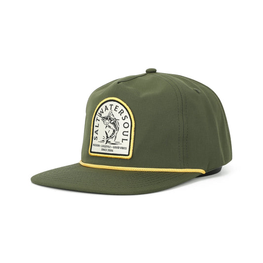Salt Water Soul Marlin Green Rope Hat Salt Water Soul
