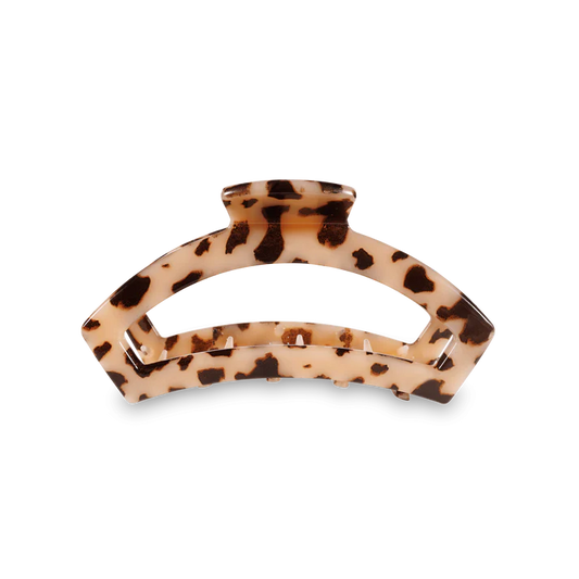 Teleties Classic Hair Clip Medium Blonde Tortoise Teleties