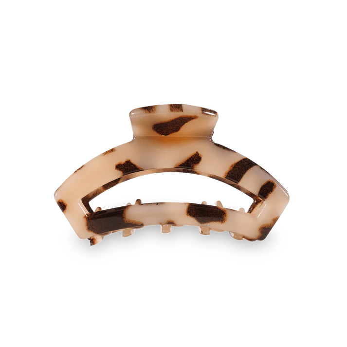 Teleties Open Blonde Tortoise Tine Hair Clip Teleties