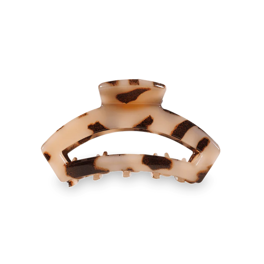 Teleties Open Blonde Tortoise Tine Hair Clip