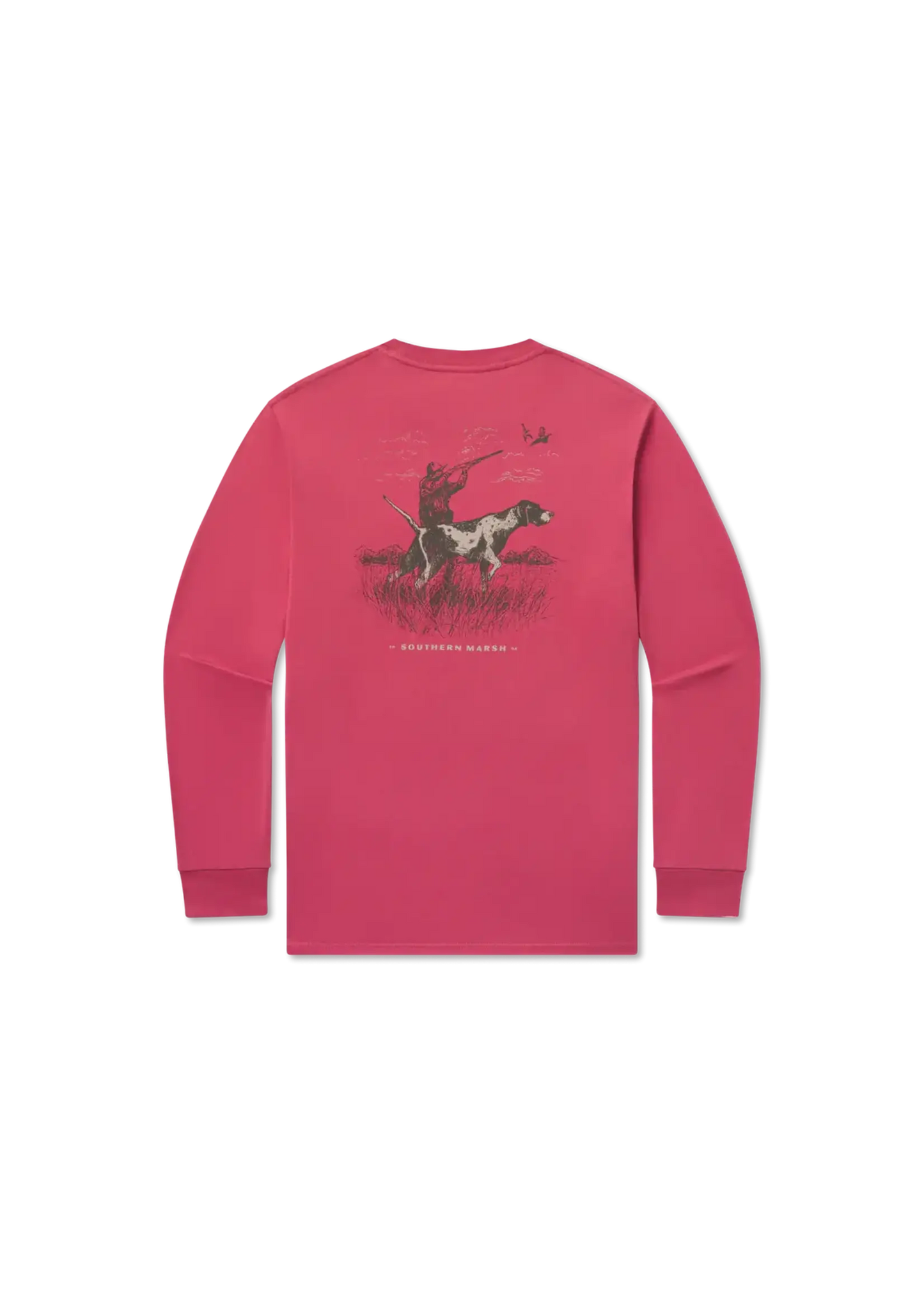 Southern Marsh Pointer Uplander Long Sleeve Shirt Rhubarb