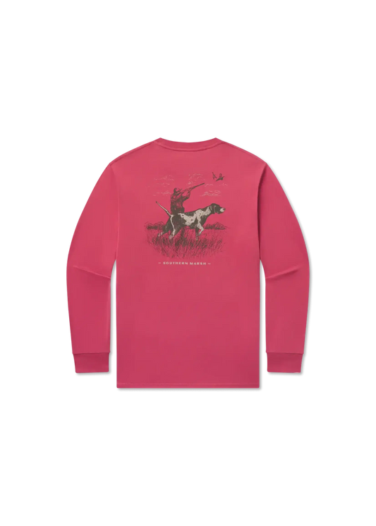 Southern Marsh Pointer Uplander Long Sleeve Shirt Rhubarb