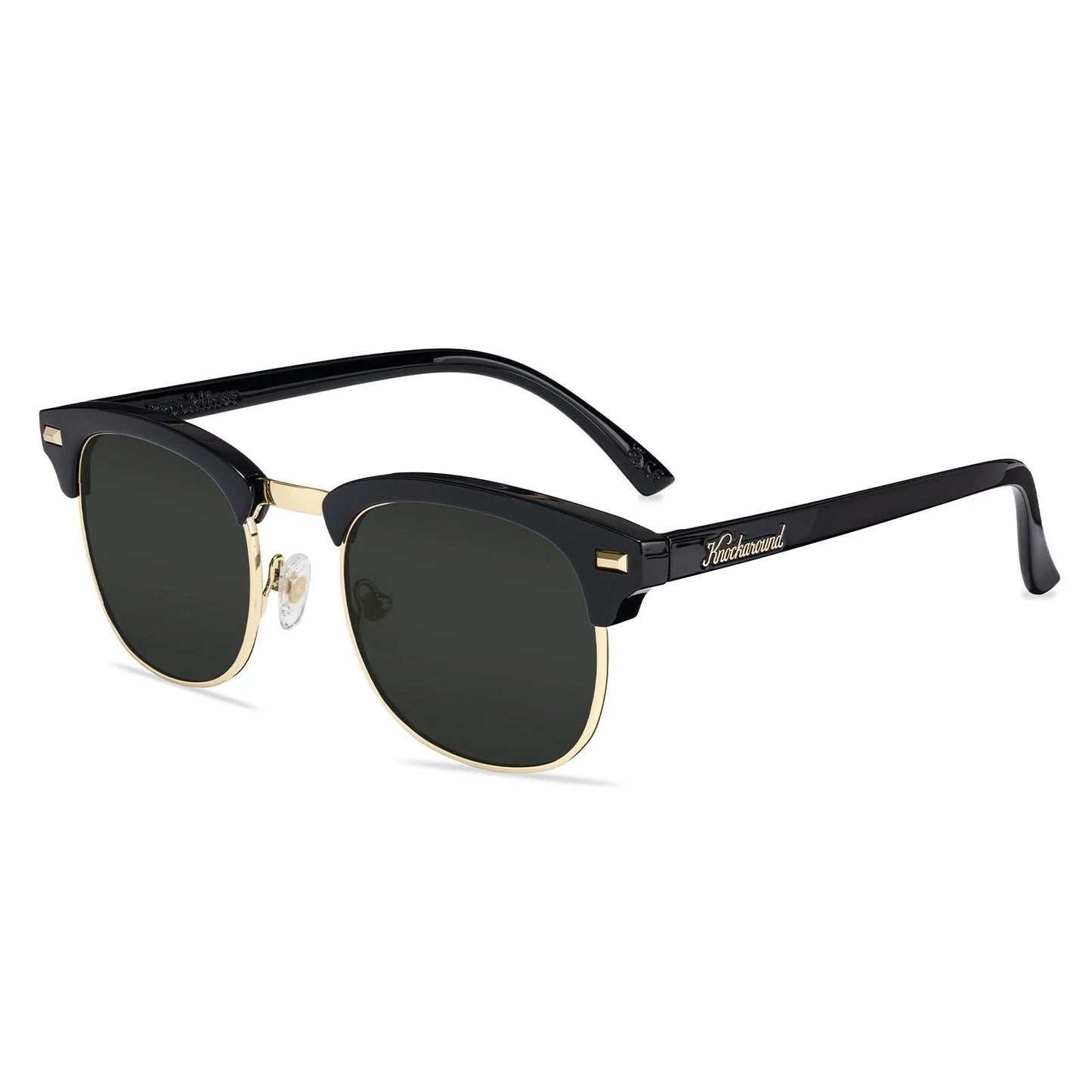 Knockaround Glossy Black & Gold Knockaround