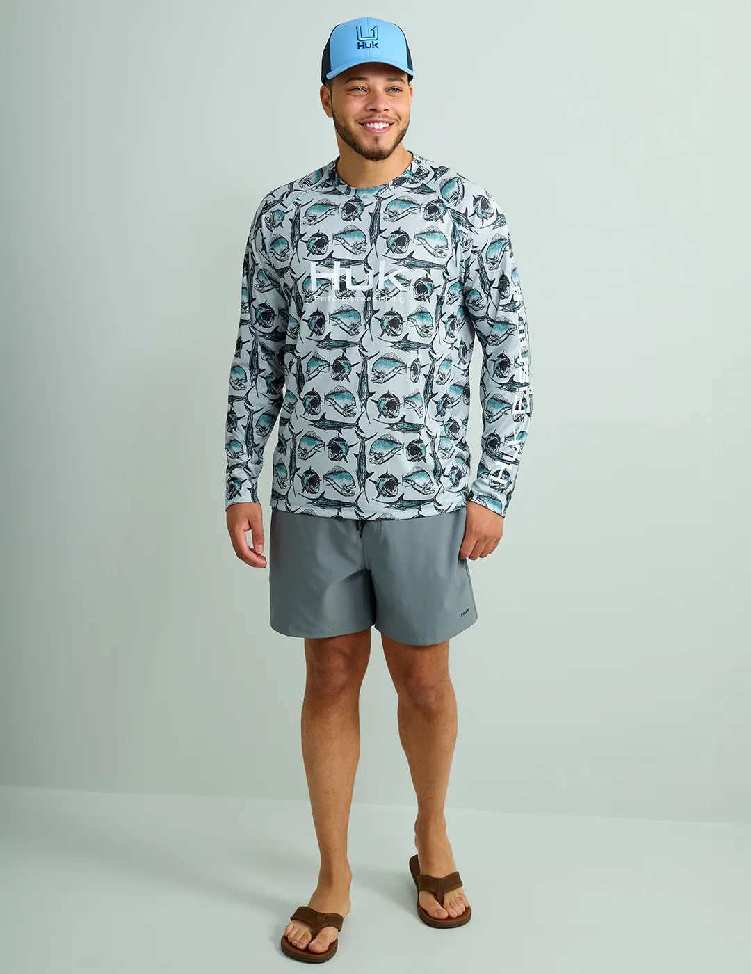 Huk Pursuit Volley Swim Shorts Night Owl