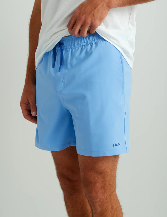 Huk Pursuit Volley Swim Shorts Marolina Blue