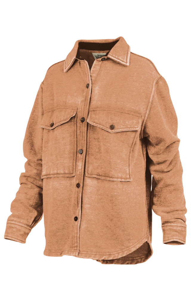 Royce burnt Orange shacket Royce