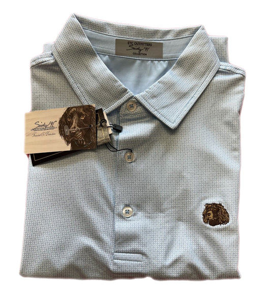 Society 91' Boykin Polo Blue Dots
