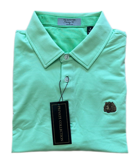 Society 91' Boykin Polo Striped Green