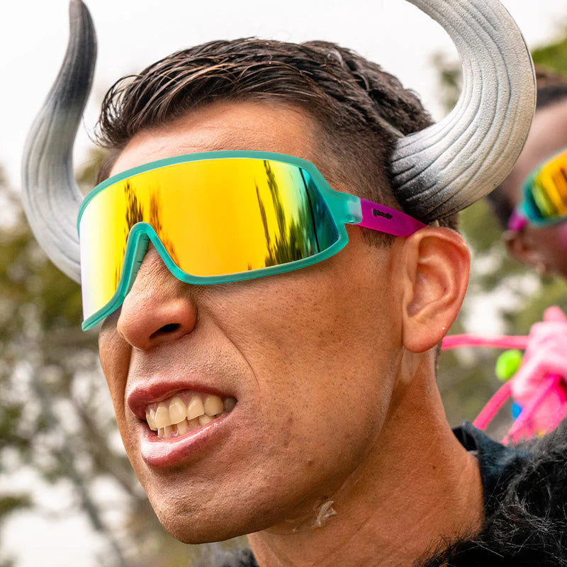Goodr Save a Bull Ride a Rodeo Clown Sunglasses Goodr
