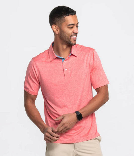 Southern Shirt Co Starburst Grayton Heather Polo Southern Shirt Co