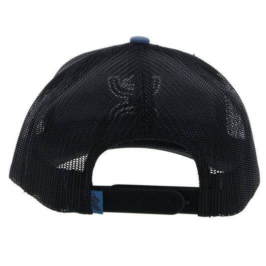 Hooey "STERLING" DENIM/BLACK SNAPBACK HAT
