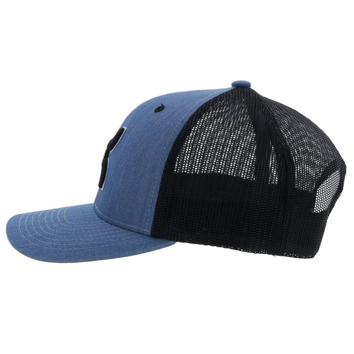Hooey "STERLING" DENIM/BLACK SNAPBACK HAT