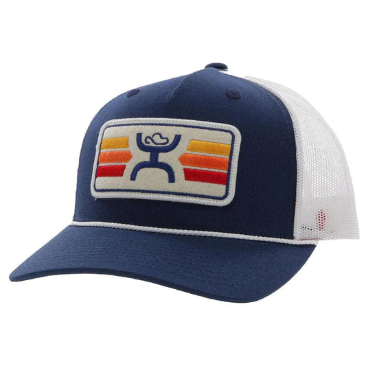 Hooey "SUNSET" NAVY/CREAM HAT Hooey