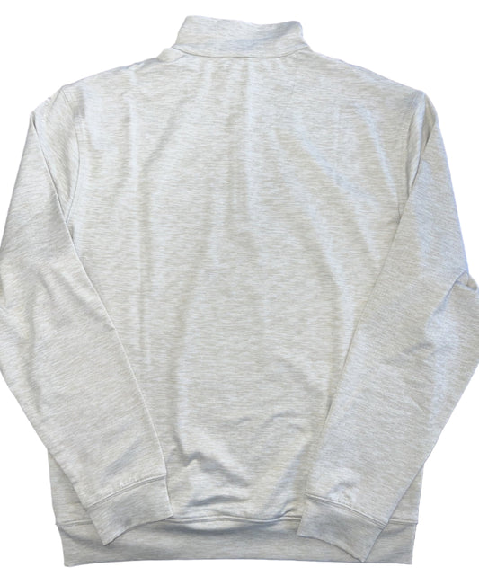 Cotton Brothers 1/4 Zip Pull Over Tan/White