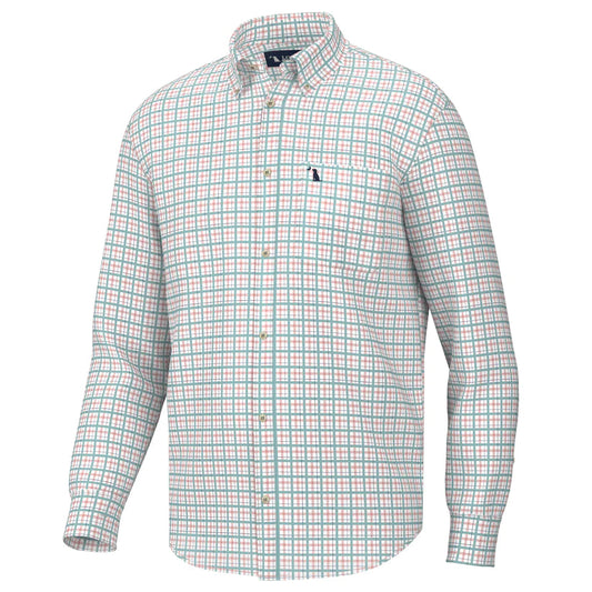 Local Boy Taylor Dress Teal/Mauve/Navy Local Boy Outfitters