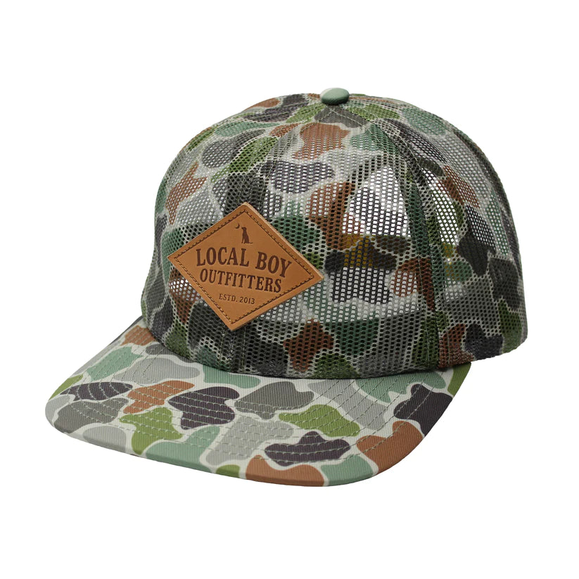 Local Boy Founders Mesh Patch Hat Camo