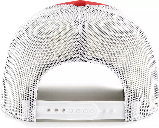 47 Brand GEORGIA BULLDOGS Red Trucker Adjustable Hat