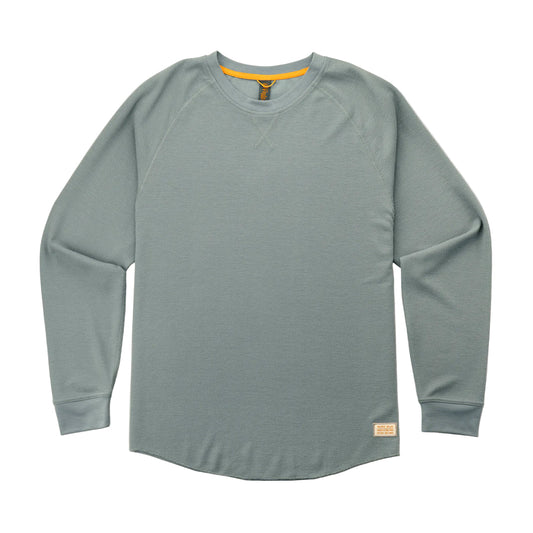 Marsh Wear Surfside Waffle Knit Shirt Steel Marsh Wear