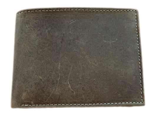 Genuine Leather Wallet Trifold