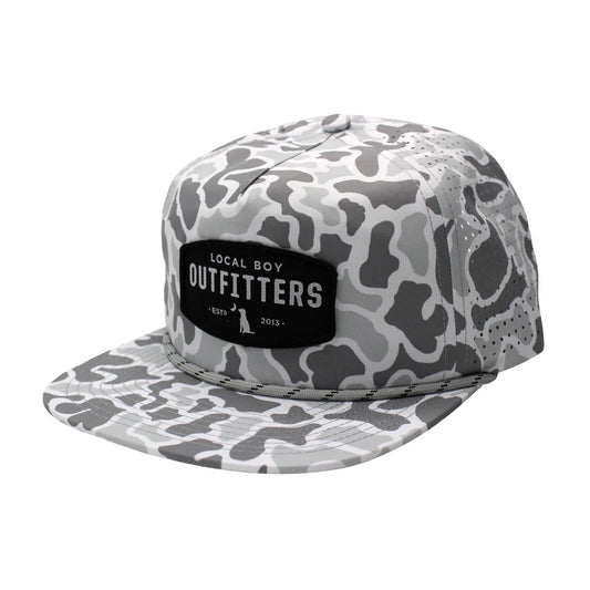 Local Boy Woven Patch Hat Camo