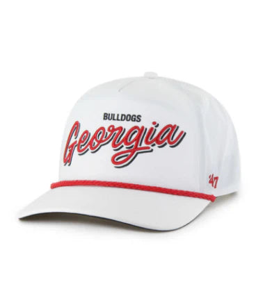 47 Brand GEORGIA BULLDOGS White BRRR Fairway 47 Hitch