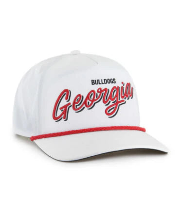 47 Brand GEORGIA BULLDOGS White BRRR Fairway 47 Hitch
